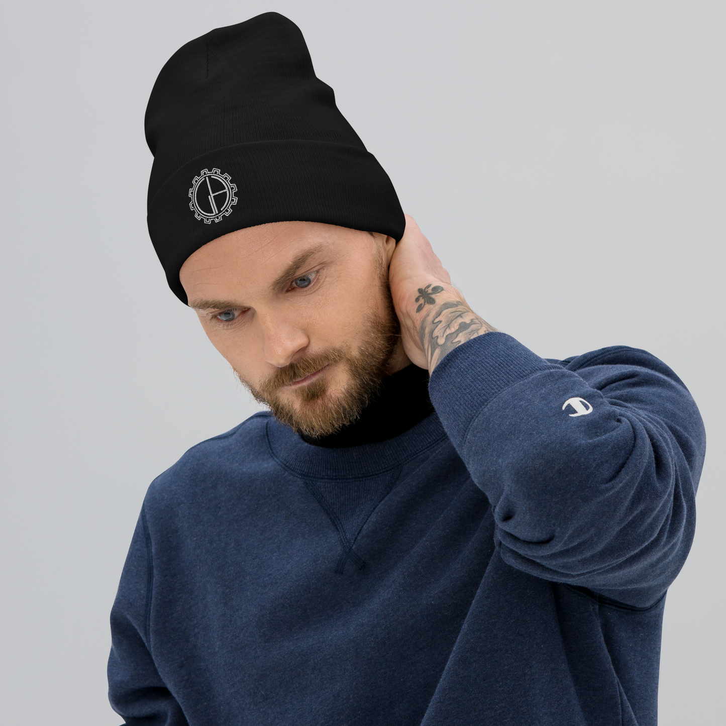 Embroidered Grindhouse Logo Beanie